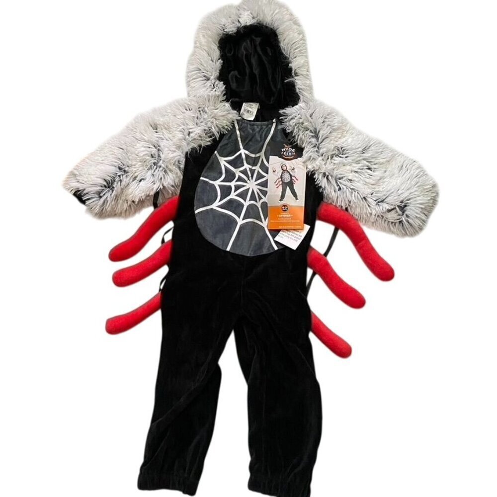 Target Baby Spider Halloween Plush Costume Jumpsuit 18-24M Hyde & EEK! Boutique™